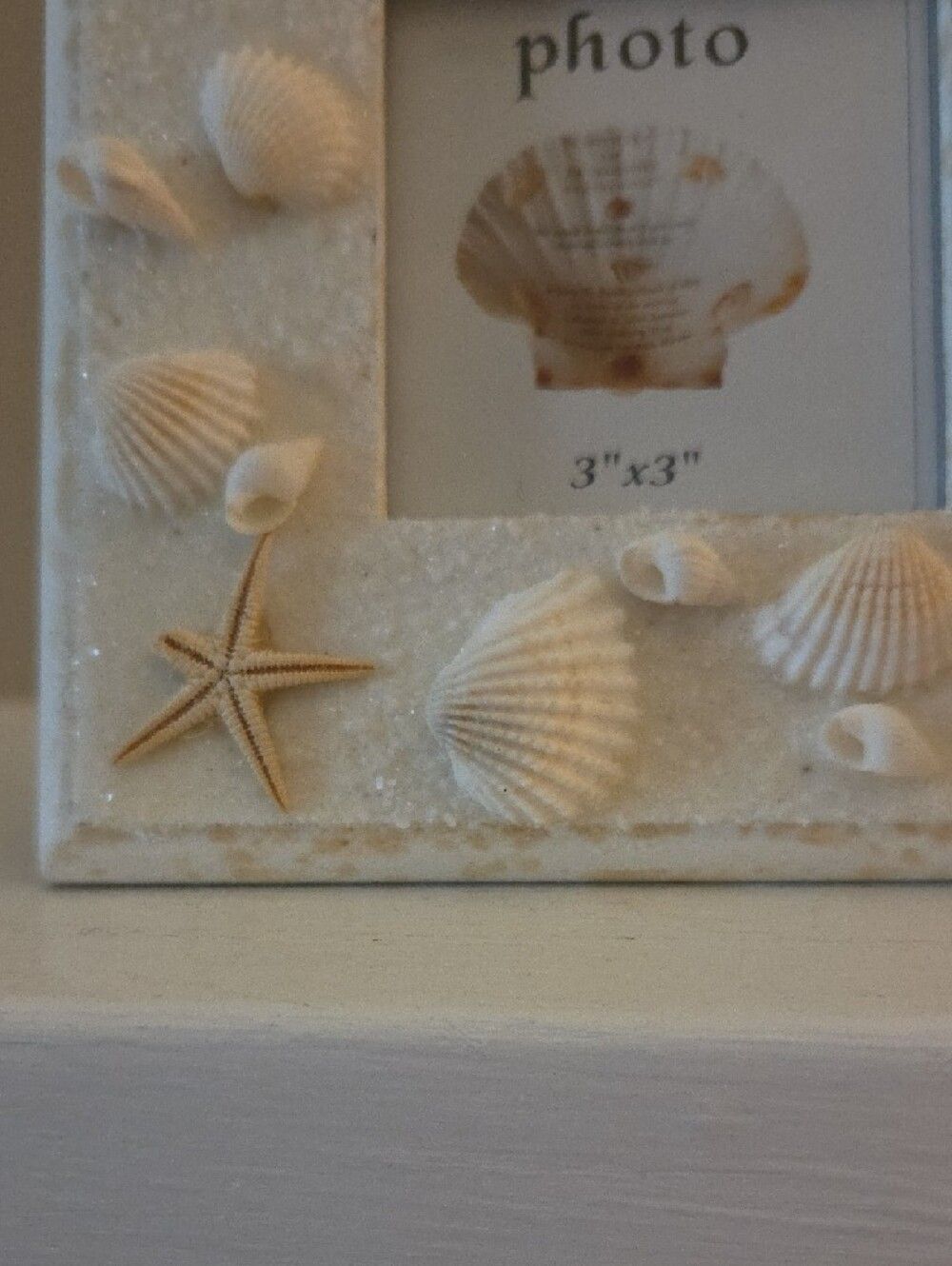 Ceramic Shell Photo Frame - Picture 2 of 11